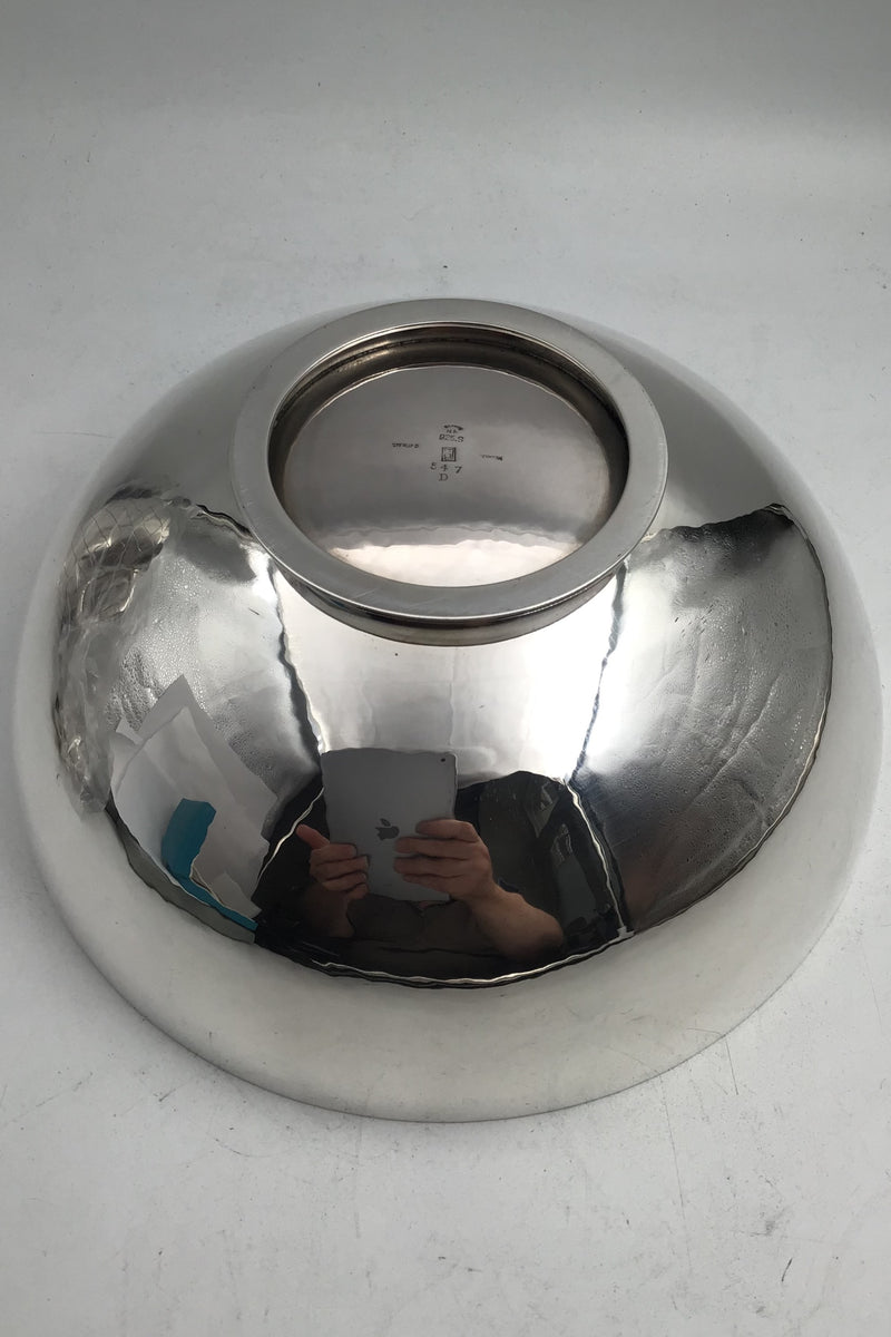 Georg Jensen Sterling Sølv Skål No. 547 D (1930 - 1945)