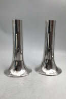 Georg Jensen Sterling Sølv Lysestager (No. 1139) Henning Koppel