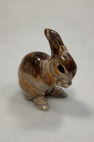 Tysk keramik figur Siddende Hare No. 502 Eduard Klablena