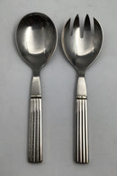 Georg Jensen Sterling Silver / Steel Bernadotte Serving Set No 122