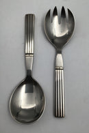 Georg Jensen Sterling Silver / Steel Bernadotte Serving Set No 122