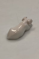 Bing og Grøndahl Miniature Figur Liggende Gris No. 1881