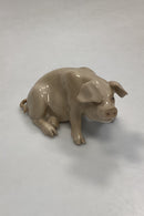 Bing og Grøndahl figur Siddende Gris No. 182