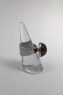 Niels Erik From Sterling Sølv Ring (Tigerøje)