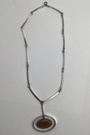 Niels Erik From Sterling Sølv Halskæde (Tigerøje)