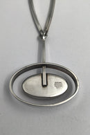 Niels Erik From Sterling Sølv Halskæde (Tigerøje)