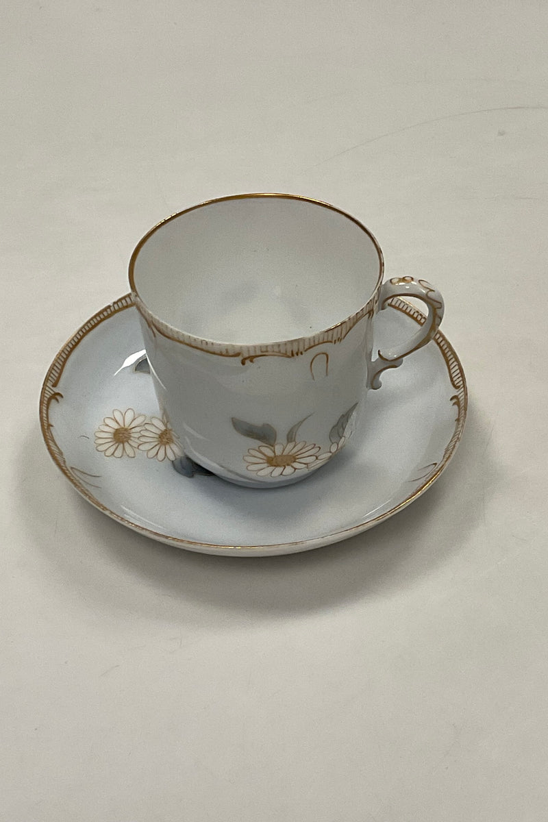 Early Royal Copenhagen Art Nouveau Cup and saucer No 6