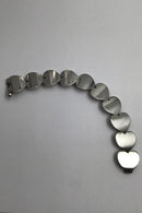 Hans Hansen Sterling Sølv Hjerte Armlænke