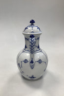 Royal Copenhagen Musselmalet Riflet Stor Kaffekande No. 48 - Danam Antik