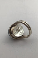 Hans Hansen Sterling Silver Ring (Hematite)