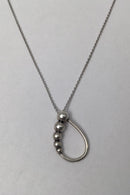 Georg Jensen Sterling Sølv Halskæde Moonlight Grapes