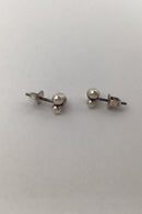 Georg Jensen Sterling Silver Moonlight Grapes Stud Earrings