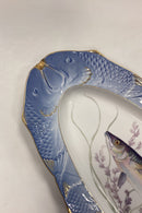 Royal Copenhagen Blåt Fiskestel Serveringsfad No. 19/3001