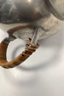 Just Andersen Tekande med bast, i 93% Støbt Tin, No. 2421