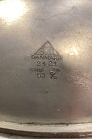 Just Andersen Tekande med bast, i 93% Støbt Tin, No. 2421