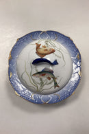 Royal Copenhagen Blåt Fiskestel Serveringsskål med låg No. 19/3005