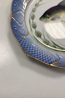 Royal Copenhagen Blåt Fiskestel Tallerken No. 19/3002