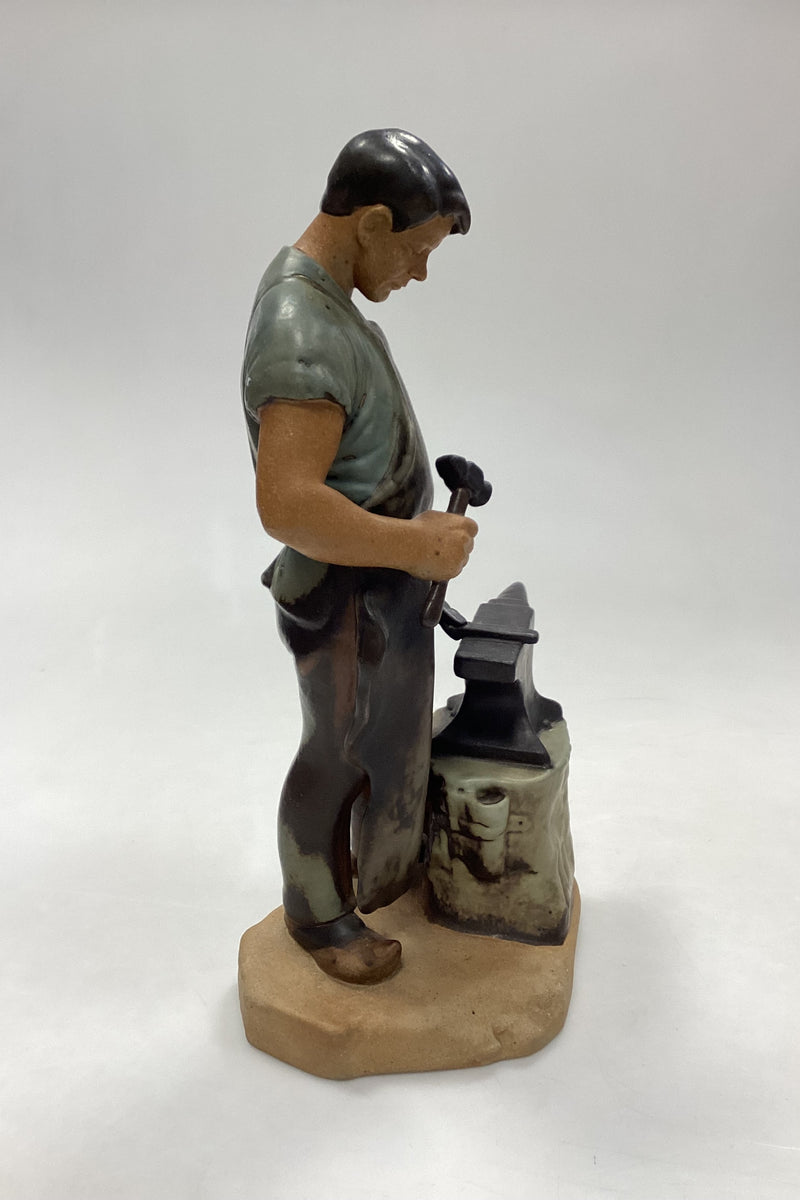 Bing and Grondahl Stoneware Figurine - Blacksmith No. 2225