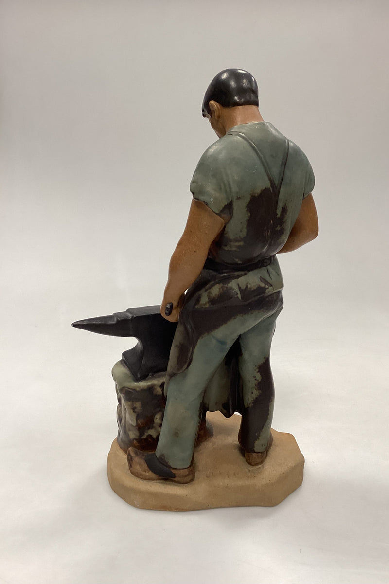 Bing and Grondahl Stoneware Figurine - Blacksmith No. 2225