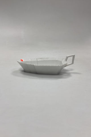 Royal Copenhagen Hvid Flora Danica / Perlestel Asiet No. 3544