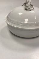 Royal Copenhagen Hvid Flora Danica / Perlestel Terrin No. 3568