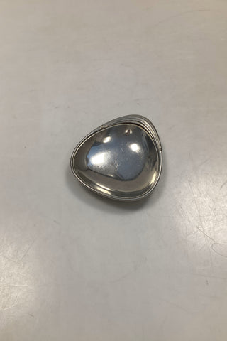 Just Andersen Dråbeformet Skål af Støbt Tin, No. 2575