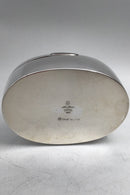 Hans Hansen Sterling Sølv Oval Bonbonniere (KGH 1985 53/100)