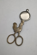 Fife Arms Steel Gold Plated Egg Scissors