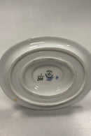 Royal Copenhagen Blue Fluted Plain Sauce Pot with Saucer No. 200