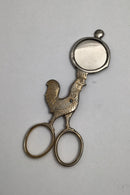 Fife Arms Steel Gold Plated Egg Scissors