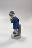 Royal Copenhagen Månedsfigur Januar - Skøjtepige No. 4523