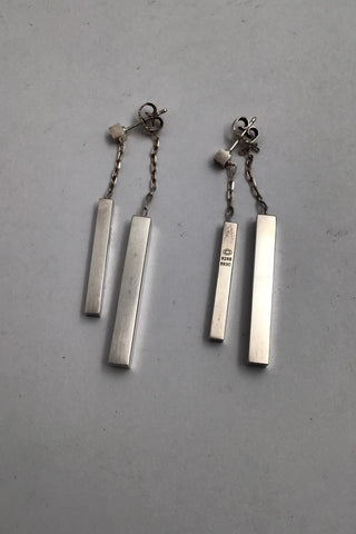 Georg Jensen Sterling Sølv Ørestikker No. 593C Aria