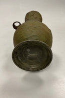 Art Nouveau Par Vaser i Metal af Ung pige og dreng