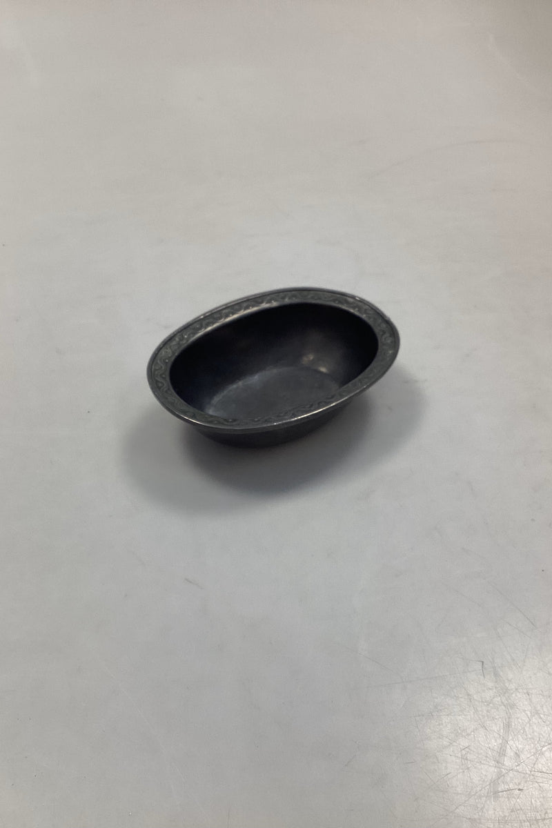 Just Andersen Dekorations Skål af Tin, No. 1491