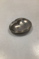 Just Andersen Hjerteformet Skål af Tin, No. 2673