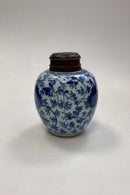 Orientalsk Kinesisk Vase / Ingefærkrus med motif i blå og hvid Jiaqing perioden 1795-1820?