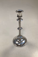 Par Høje Lysestager i Sølvplet, umærket