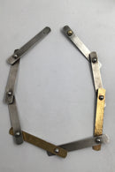 Jan Lohmann Sterling Silver Modern Necklace (Partially Gold Plated)