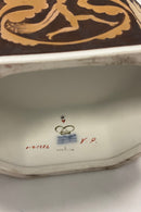 Royal Copenhagen Gerhard Henning Overglasur figur Grædende Faun på stand No 1188