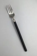 Hans Hansen Amalie Sølv Sort Emalje Spisegaffel