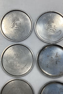 Sæt på 15 Just Andersen Tin Glasbrikker No 1176