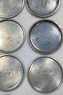 Sæt på 15 Just Andersen Tin Glasbrikker No 1176