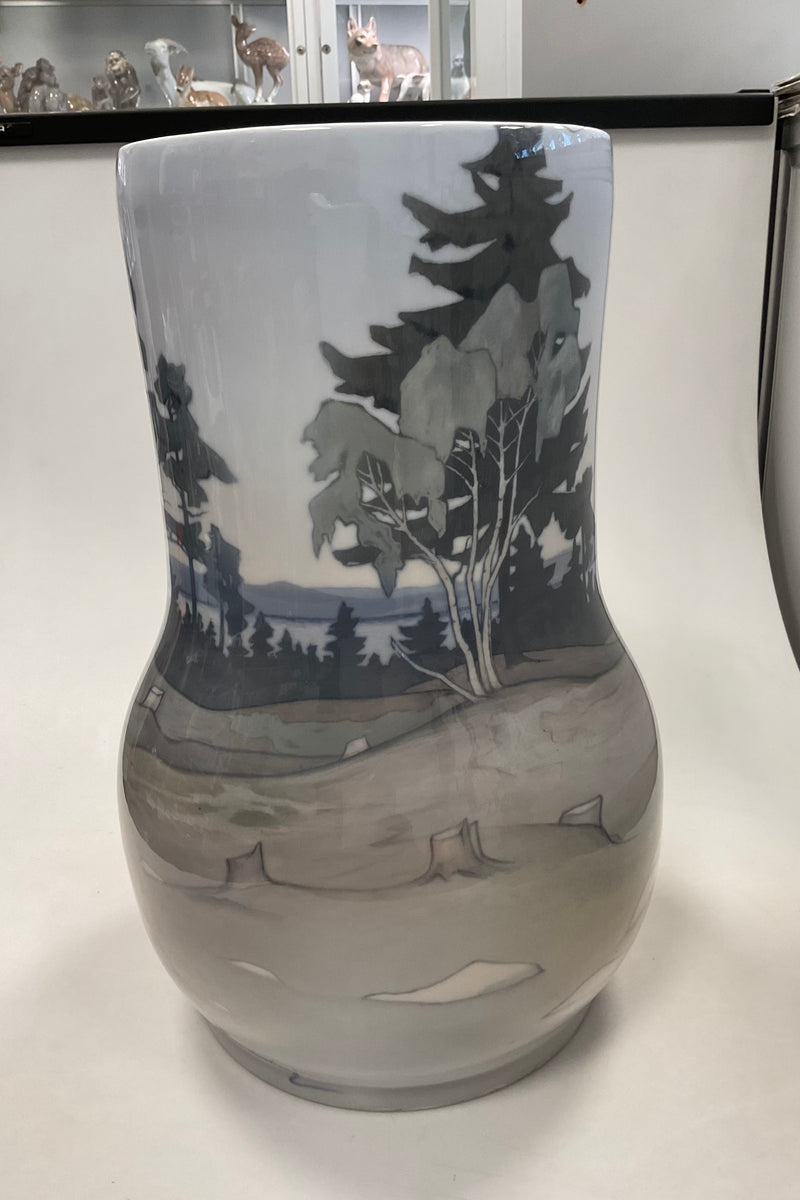 Royal Copenhagen Unika Vase af Carl Frederick Liisberg fra 1900 No. 6548