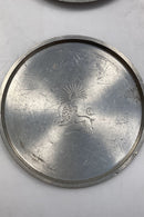 Sæt på 3 Just Andersen Tin Glasbrikker No 1177