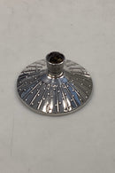 Par O.V. Mortensen Prima små Lysestager i Sølvplet