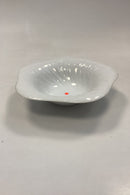 Royal Copenhagen Hvid Konkylie Dyb Morgenmadsskål No. 14173 (604)