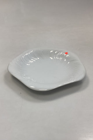 Royal Copenhagen Hvid Konkylie Frokosttallerken No. 14190 (621)