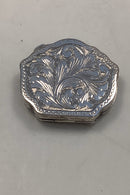 Italiensk Sølv Pilleæske