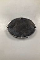 Cort Hannibal ovalt Sølv Smykkeskrin