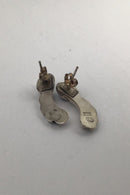 Georg Jensen Sterling Sølv Øreringe (Månesten)